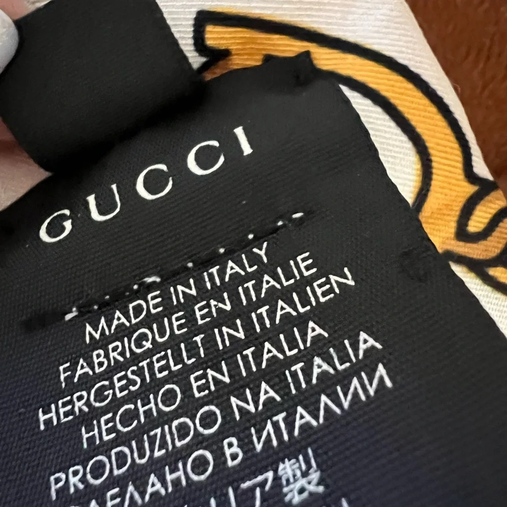 GUCCI Silk Headband Horsebit Design - Picture 6 of 9